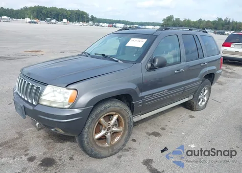 2002 Jeep Grand Cherokee Overland из США, поврежденный, VIN 1J8GW68J82C154138